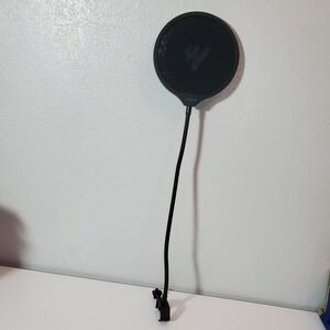 Maono Microphone Pop Filter‎ w/ Adjustable Gooseneck Desk Clamp Black